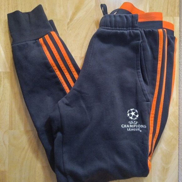 Adidas UEFA Champions League Manchester United Sweat Pants Joggers Trainers - Picture 1 of 9
